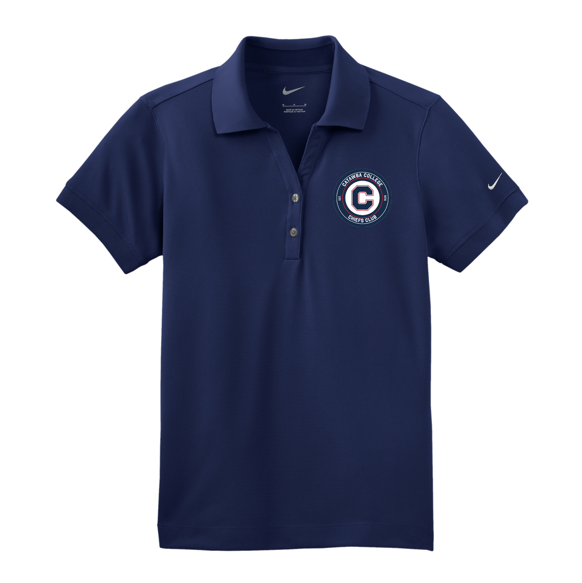 Catawba College Chiefs Club Nike Ladies Dri-FIT Classic Polo