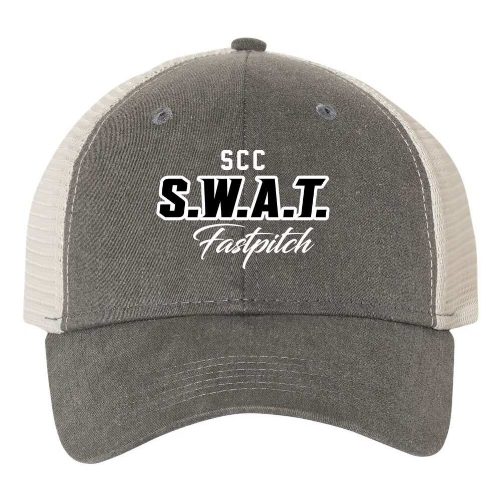 SCC S.W.A.T. Fastpitch Vintage Trucker Hat