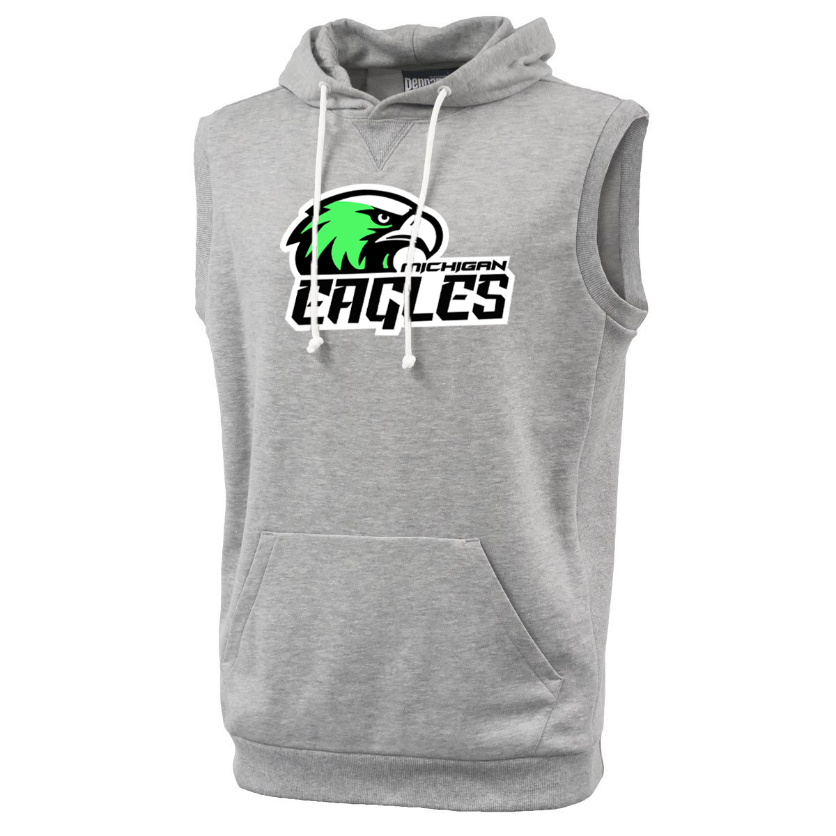 Michigan Eagles Football Sleeveless Hoodie