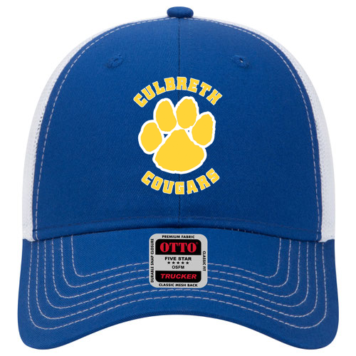 Culbreth Cougars Middle School Low Profile Trucker