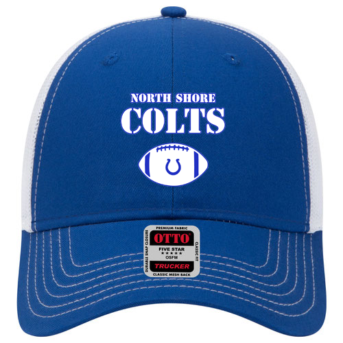 North Shore Colts Football & Cheer Low Profile Trucker