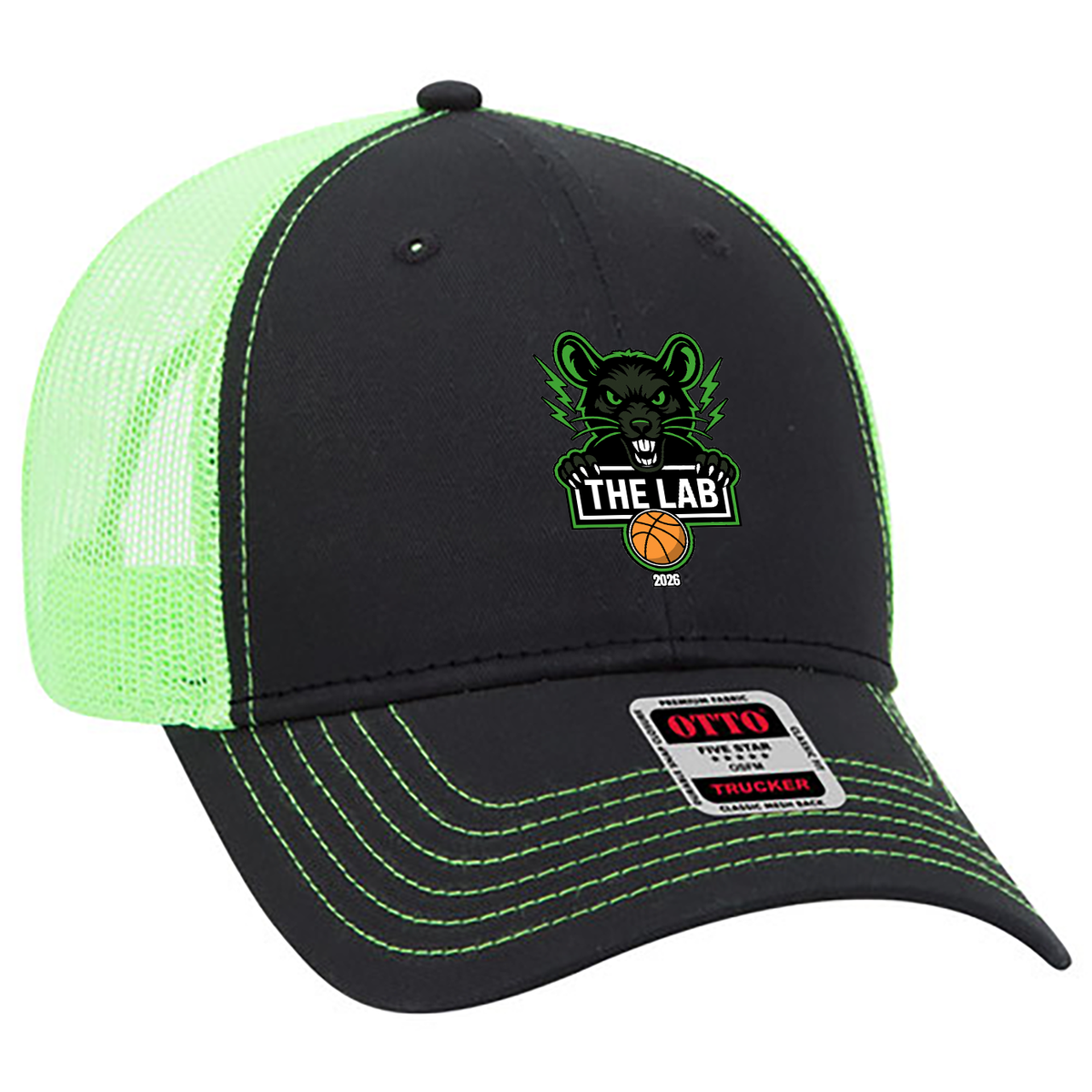 The Lab Basketball Low Profile Trucker
