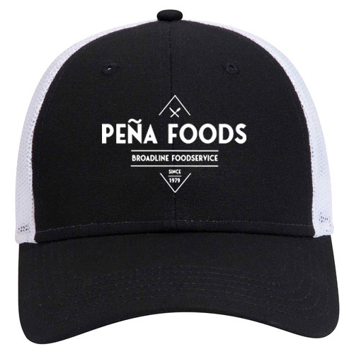 Peña Foods Low Profile Mesh Back Trucker Hat