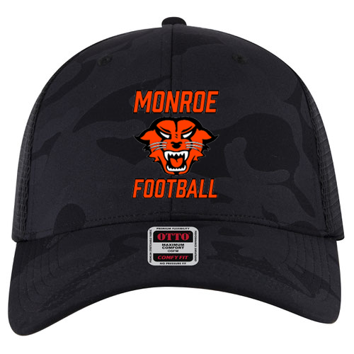 Monroe HS Football Low Profile Mesh Back Trucker Hat