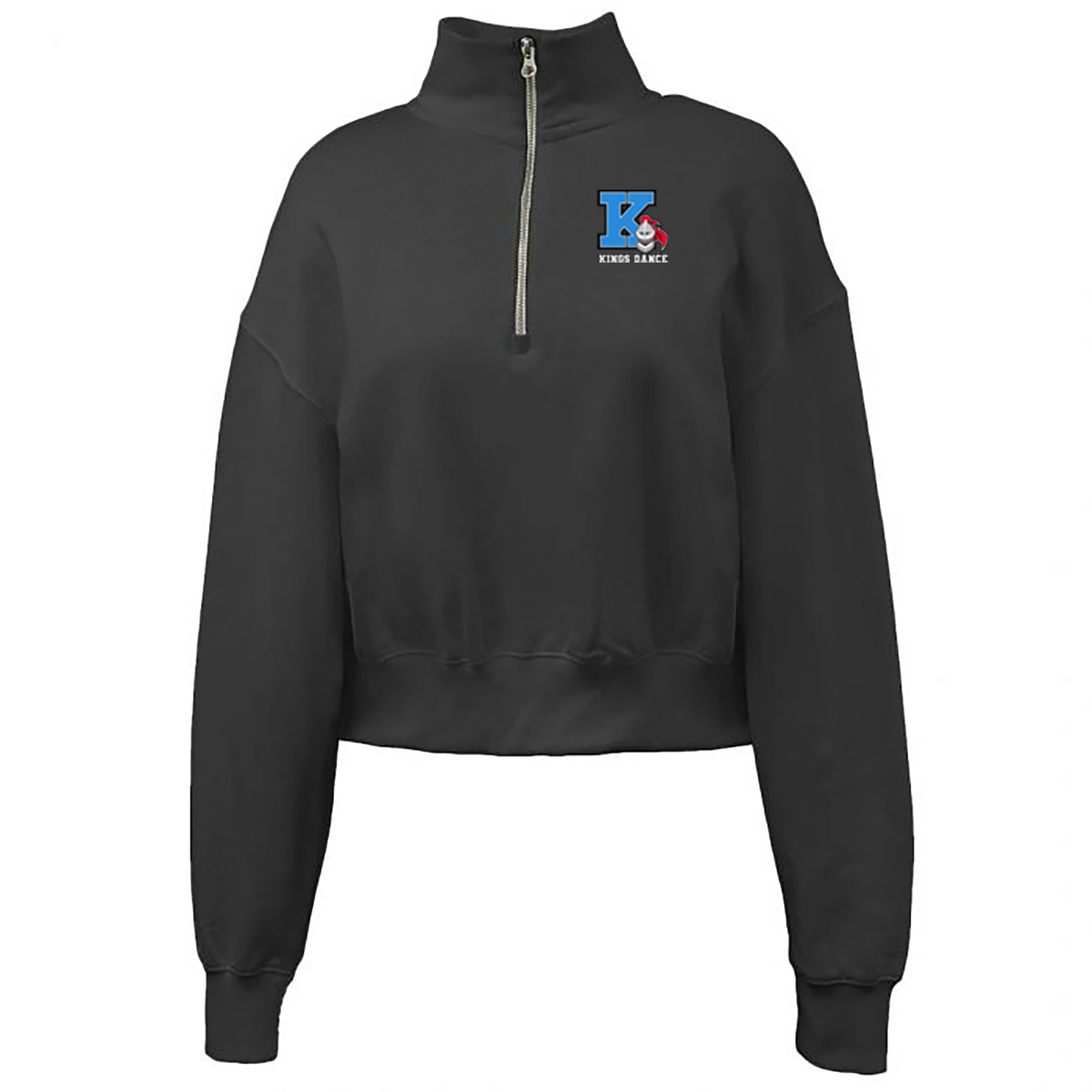 Kings Dance Team Cropped Fleece 1/4 Zip