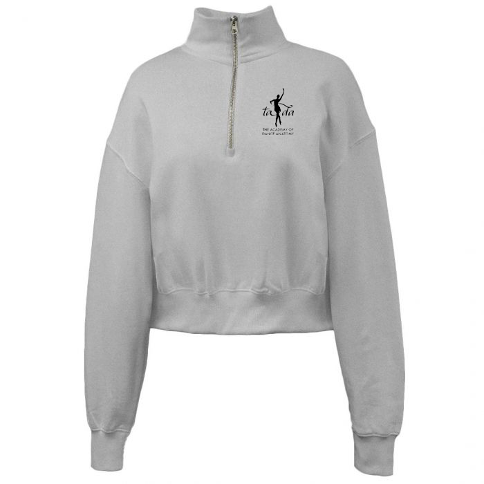 The Academy of Dance Anatomy Team Cropped Fleece 1/4 Zip