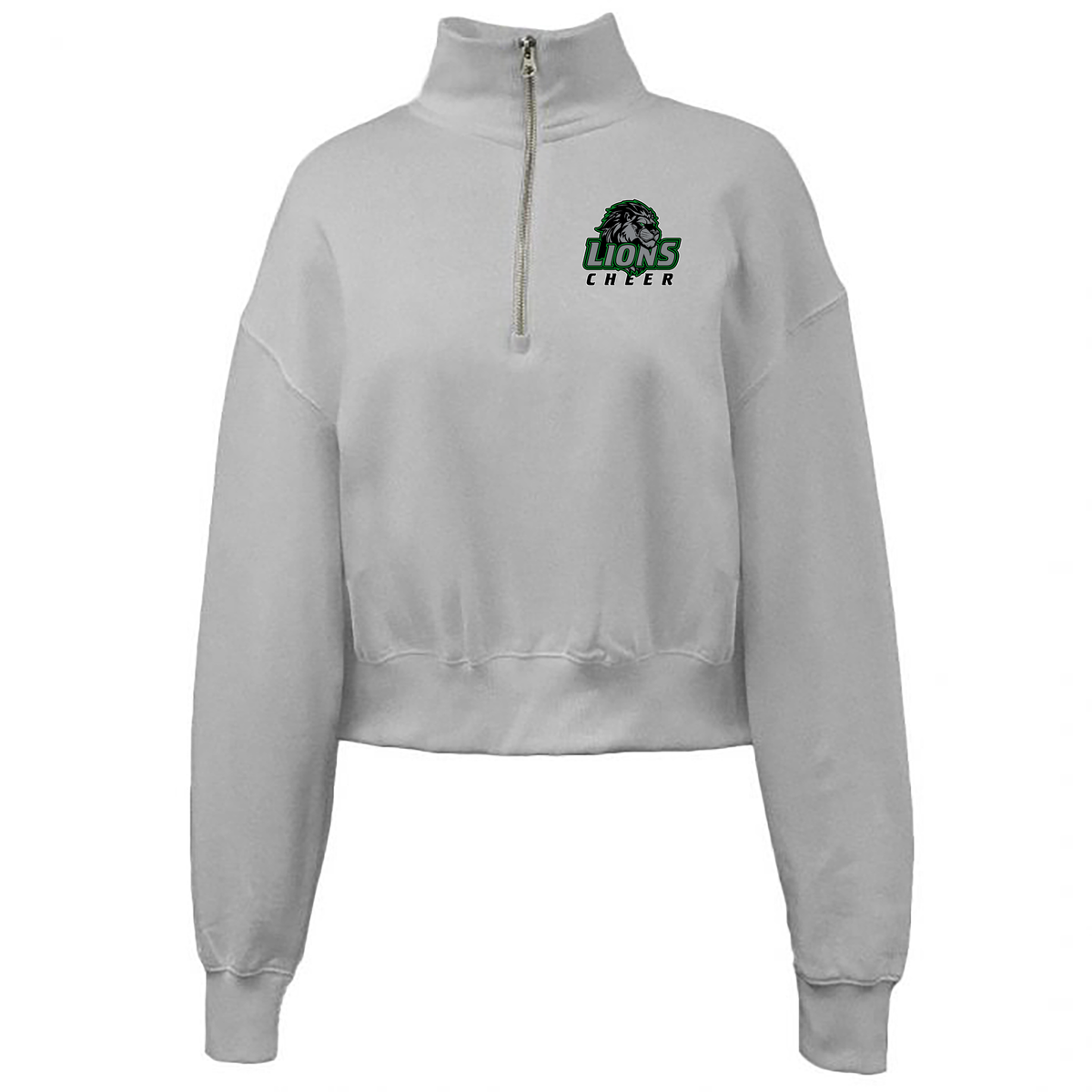 Spring Lions Elite Cheer Cropped Fleece 1/4 Zip