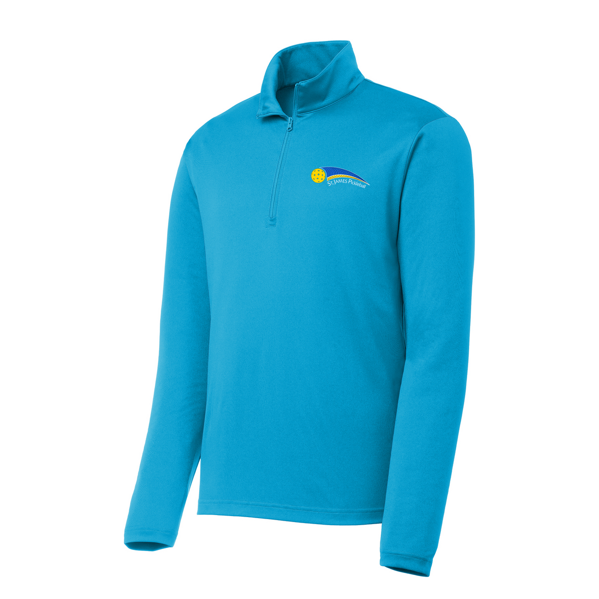 St. James Pickleball Association Men's PosiCharge® Competitor™ 1/4-Zip Pullover