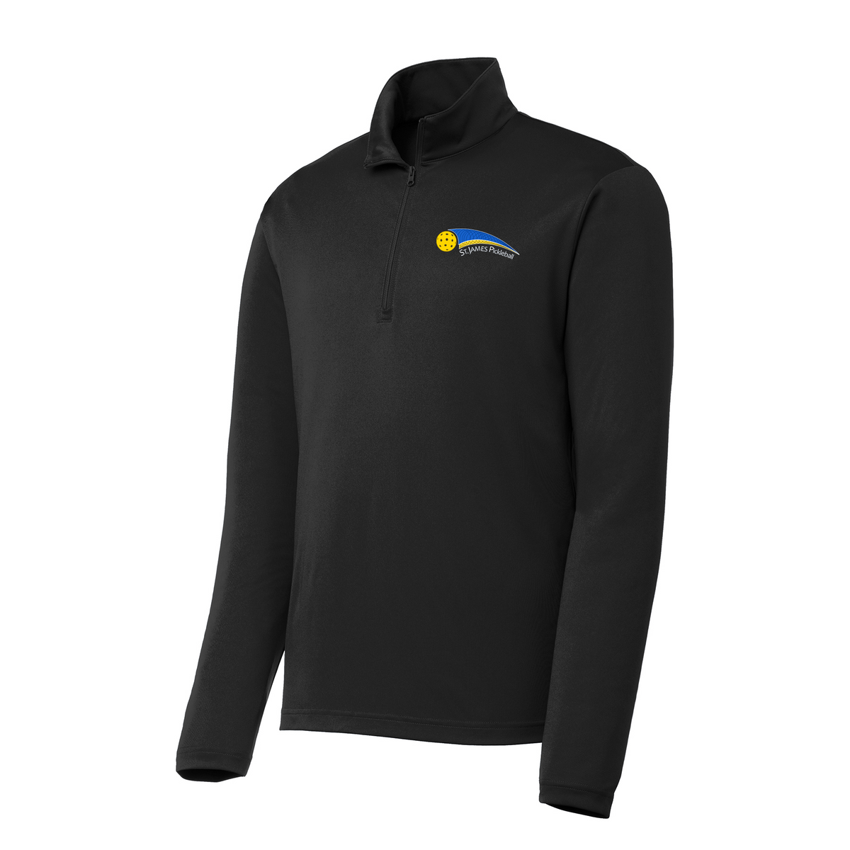 St. James Pickleball Association Men's PosiCharge® Competitor™ 1/4-Zip Pullover