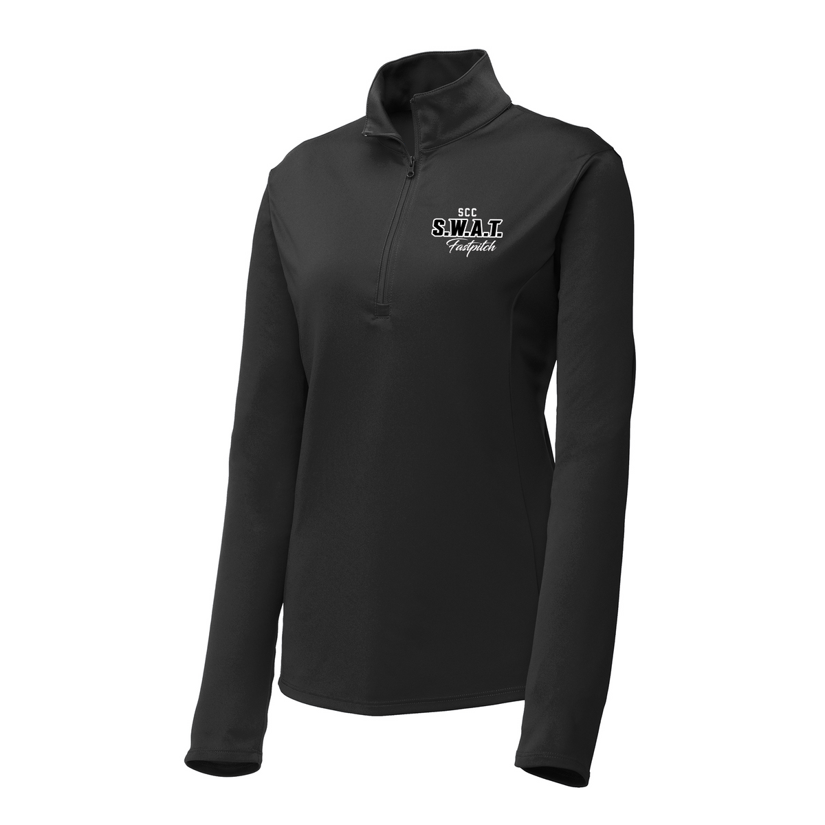 SCC S.W.A.T. Fastpitch Ladies PosiCharge® Competitor™ 1/4-Zip Pullover