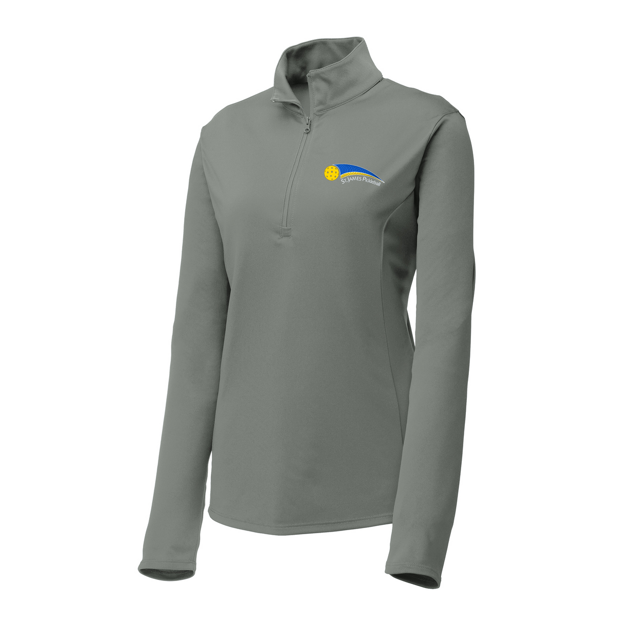 St. James Pickleball Association Ladies PosiCharge® Competitor™ 1/4-Zip Pullover