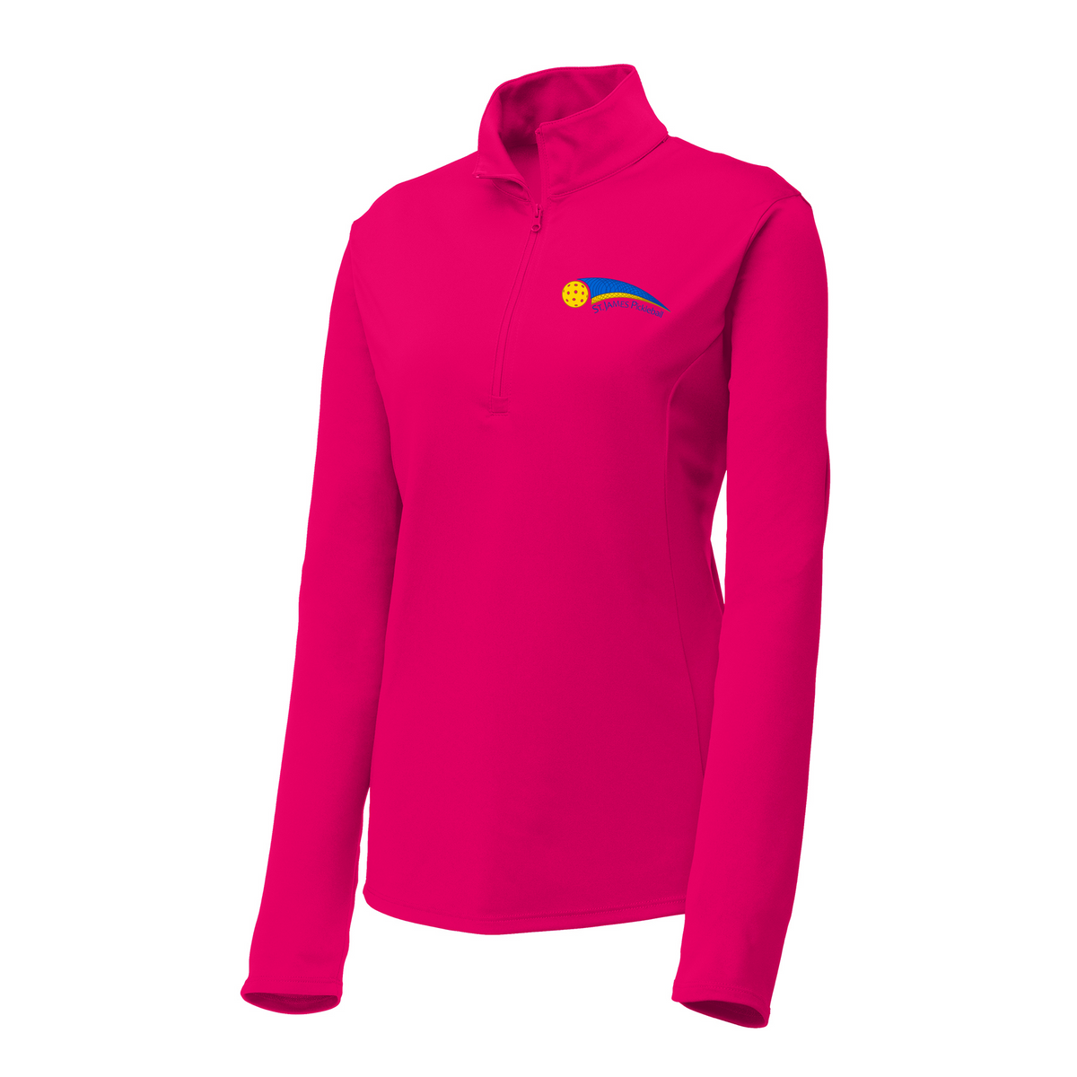 St. James Pickleball Association Ladies PosiCharge® Competitor™ 1/4-Zip Pullover