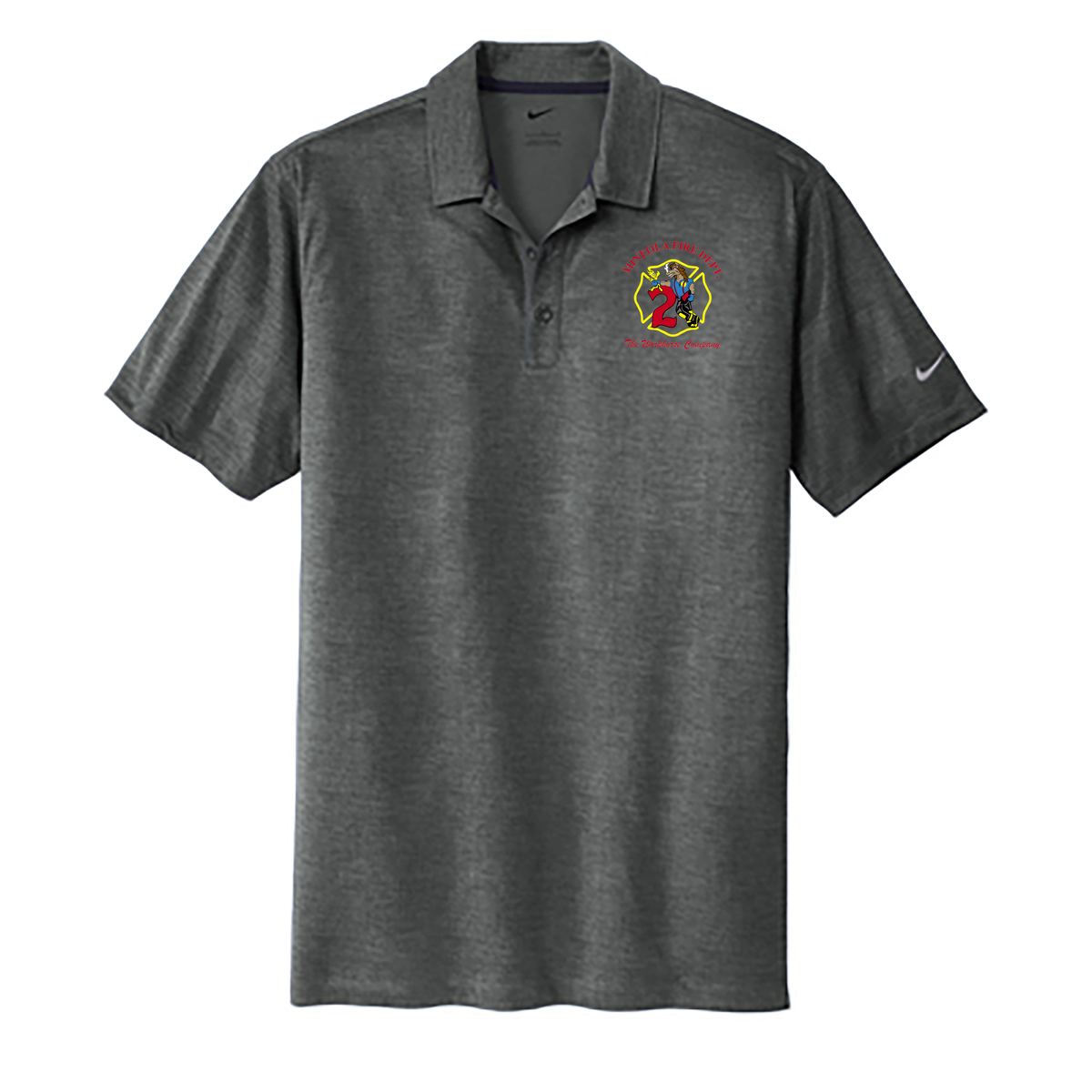 Mineola Fire Dept. Nike Dri-FIT Crosshatch Polo