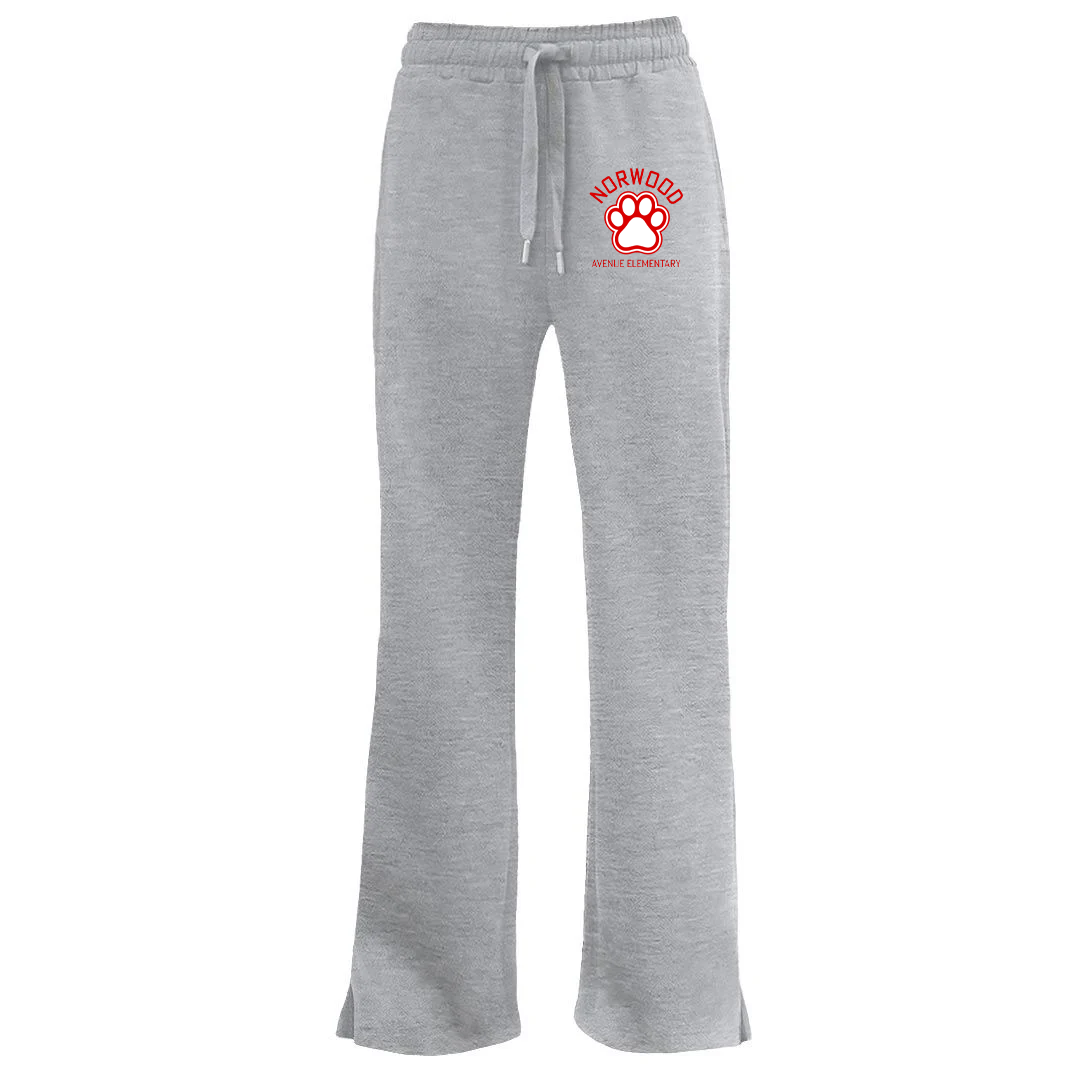 Norwood Ave. Elementary School Women's Flare Sweatpants