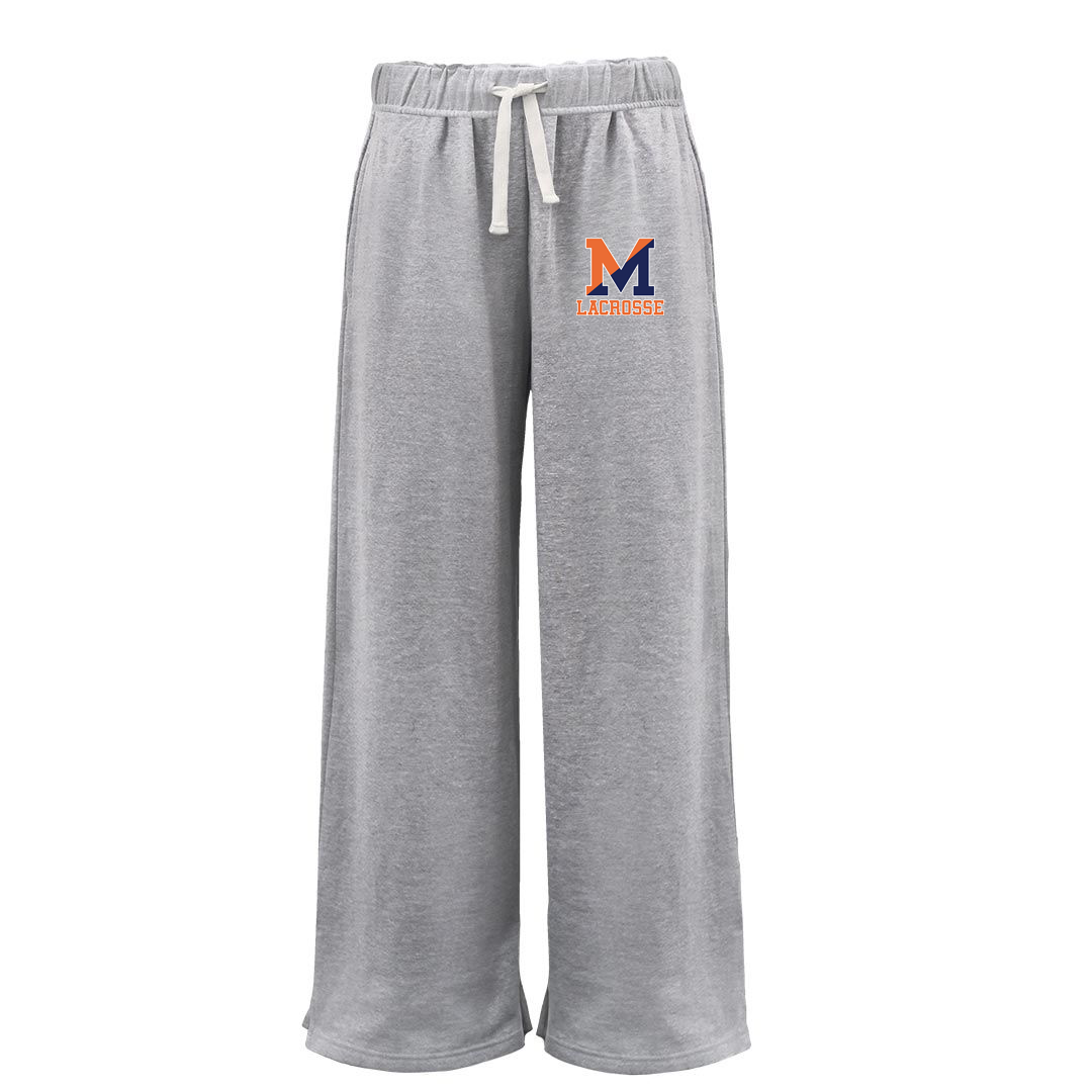 Manhasset HS Lacrosse Wide Leg Sweatpant