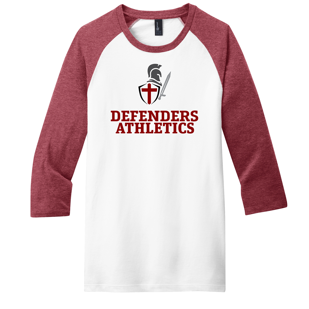 Hawthorne Christian Academy 3/4 Sleeve Baseball Shirt