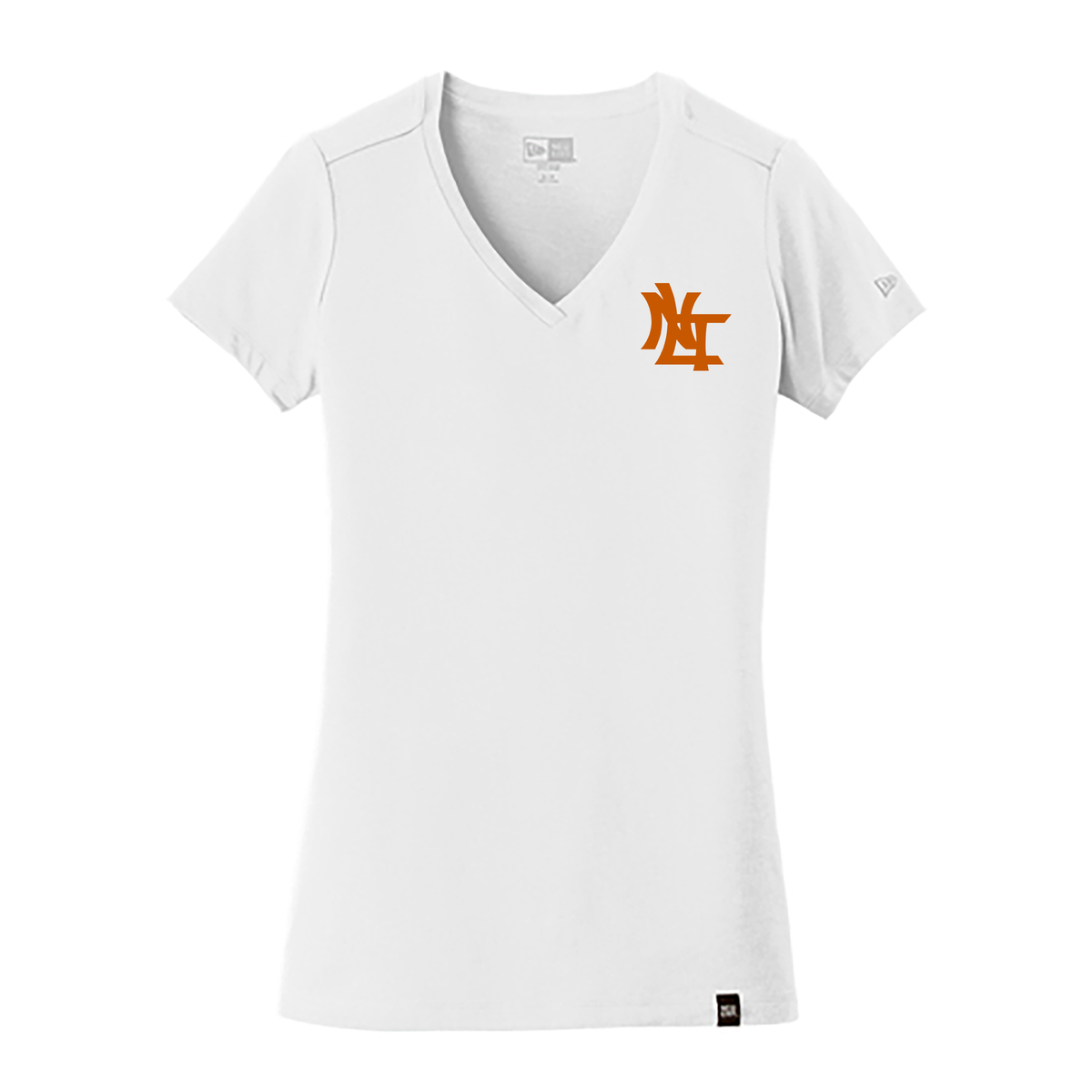 North Texas Baseball New Era Ladies Heritage Blend V-Neck Tee