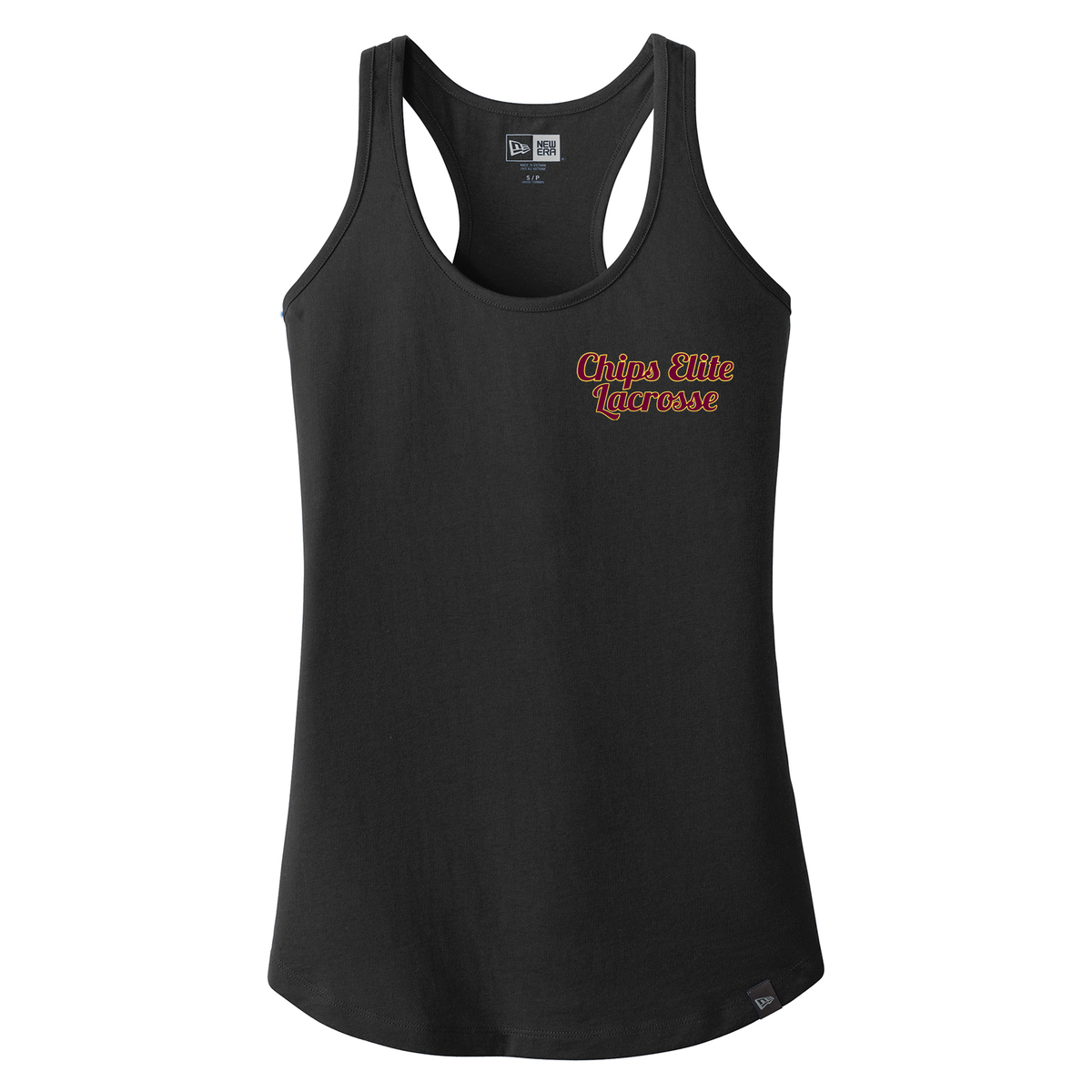 Chips Elite Lacrosse New Era Ladies Heritage Blend Tank