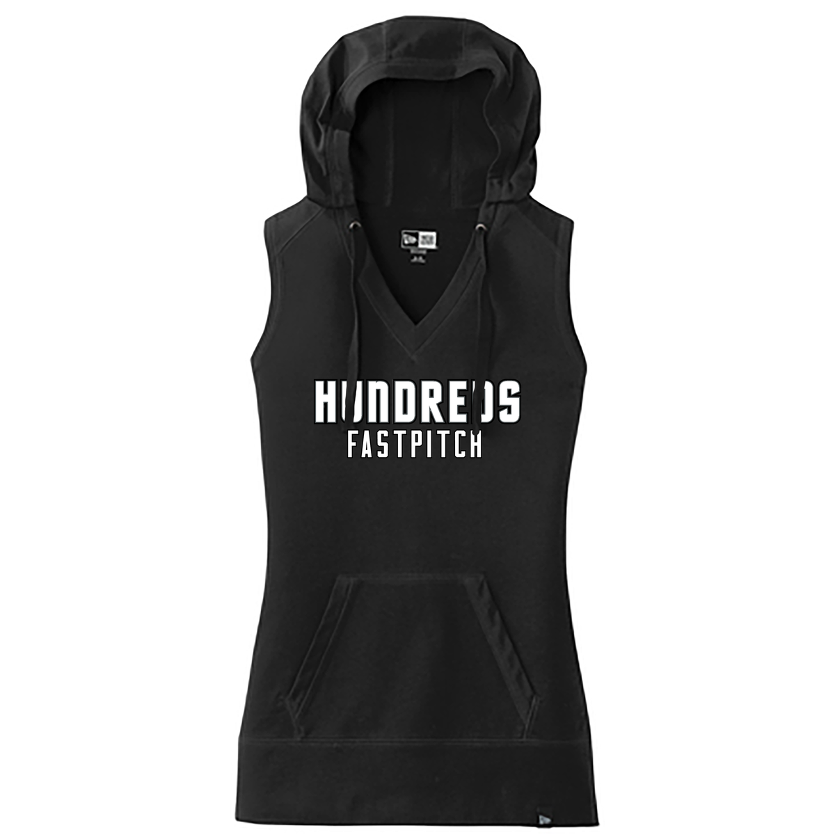 Hundreds Softball New Era Ladies Heritage Blend Hoodie Tank