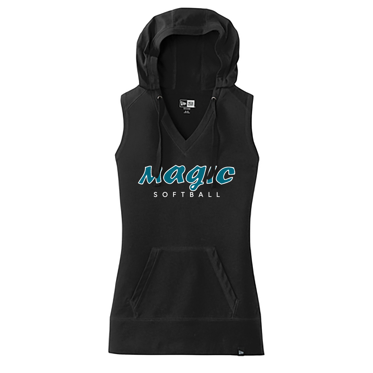 LGCS Softball New Era Ladies Heritage Blend Hoodie Tank