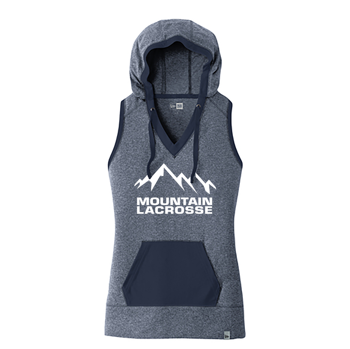 Mountain Lacrosse League New Era Ladies Heritage Blend Hoodie Tank