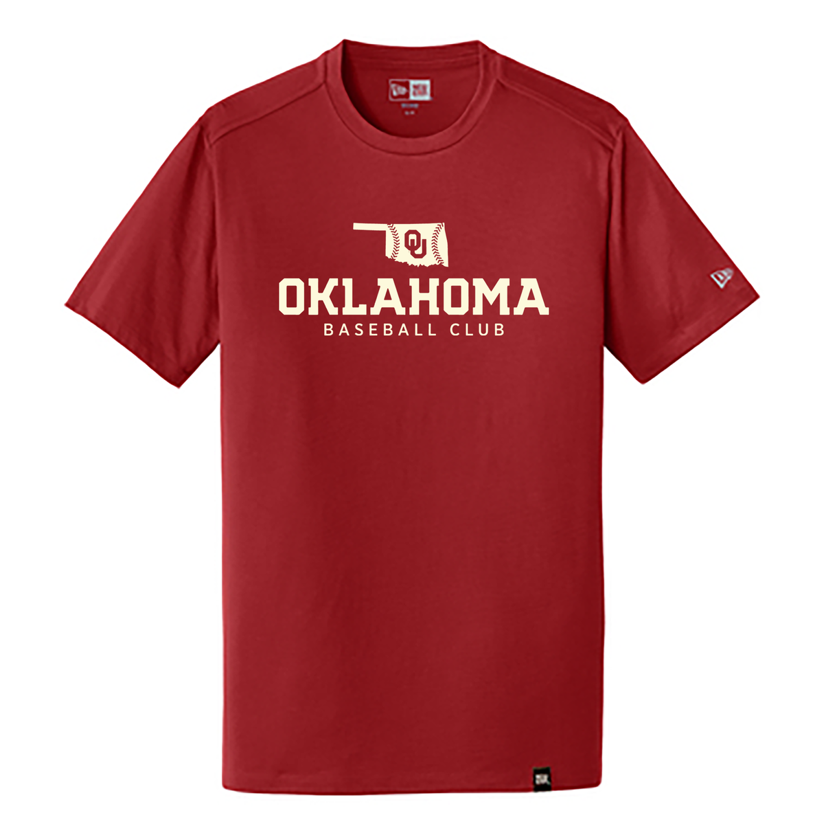 OU Club Baseball New Era Heritage Blend Crew