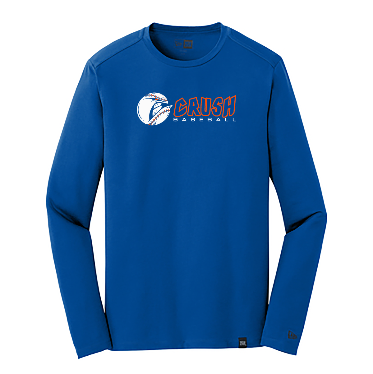 Crush Baseball New Era Heritage Blend Long Sleeve Crew Tee