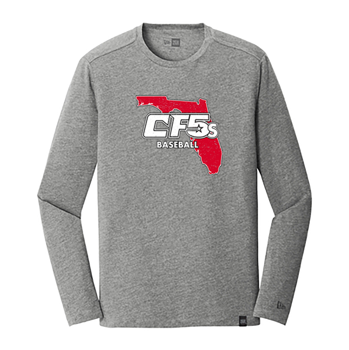 Central Florida Fives New Era Heritage Blend Long Sleeve Crew Tee