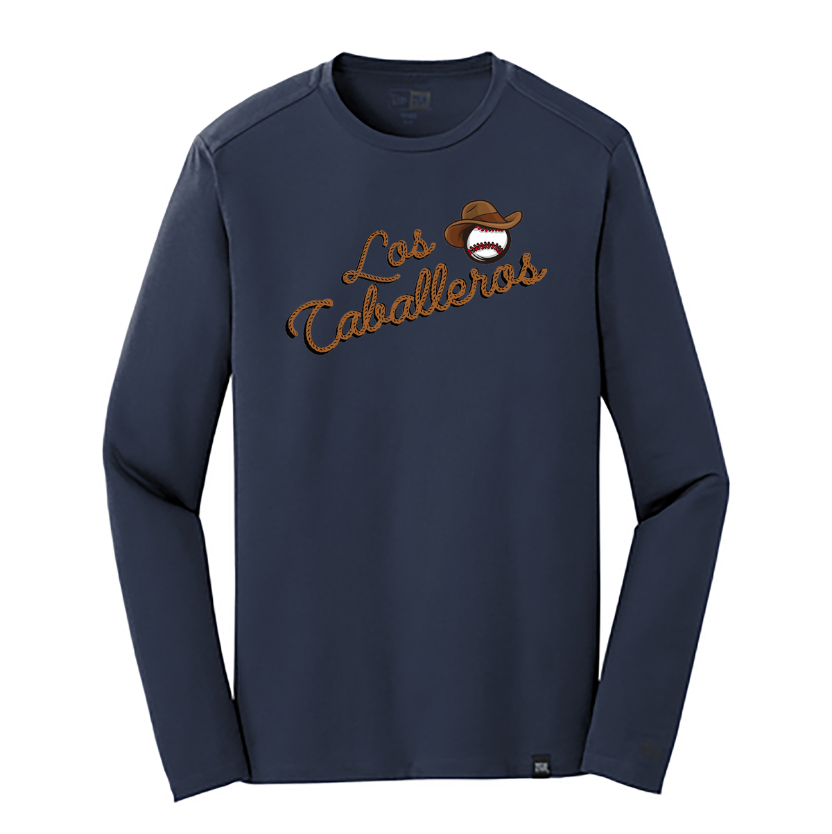 Caballeros Baseball New Era Heritage Blend Long Sleeve Crew Tee