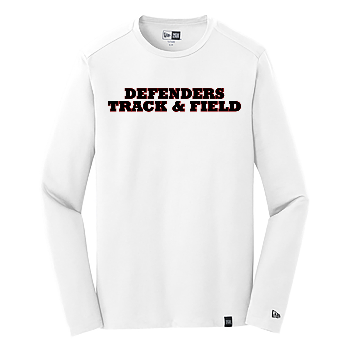 Defenders Track & Field New Era Heritage Blend Long Sleeve Crew Tee