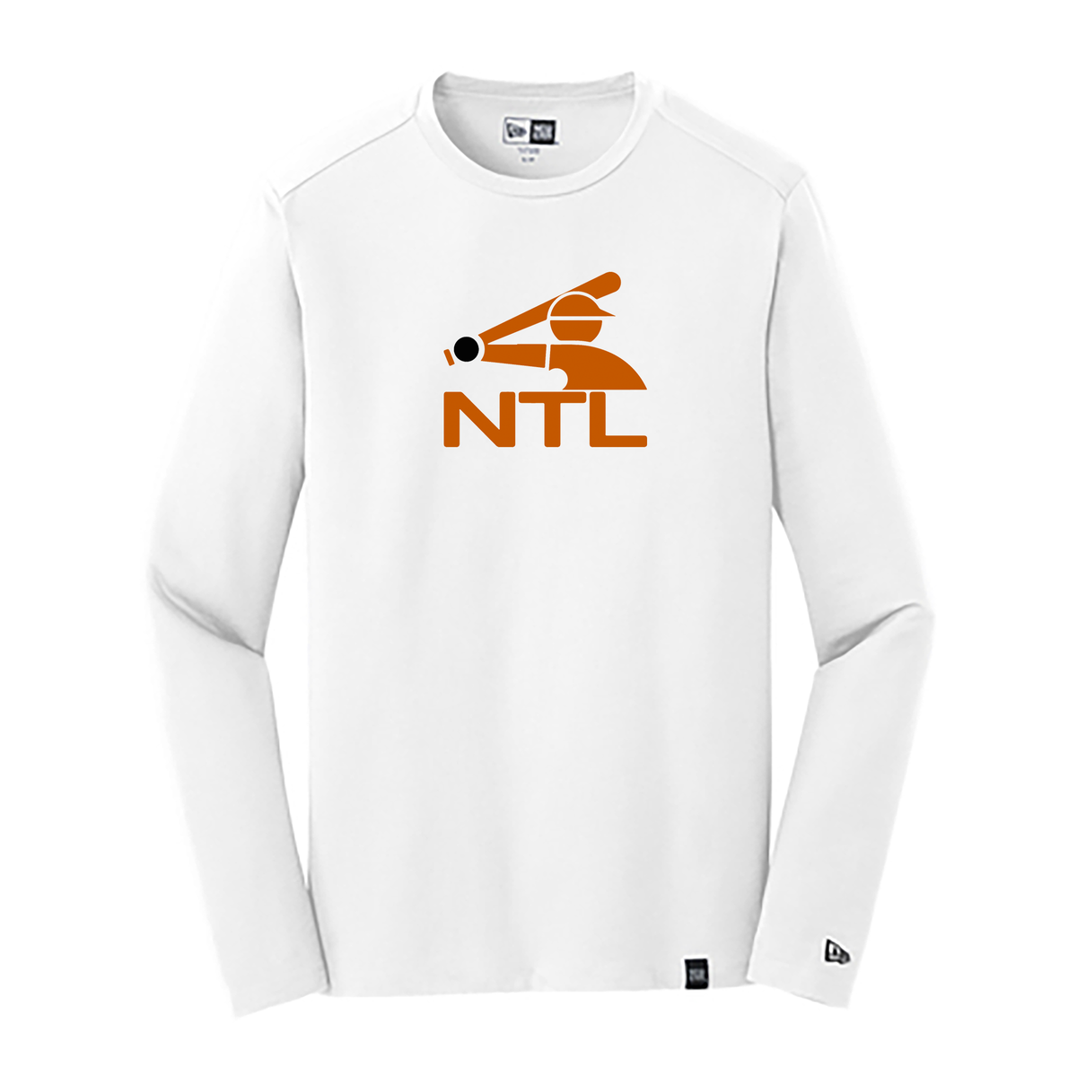 North Texas Baseball New Era Heritage Blend Long Sleeve Crew Tee