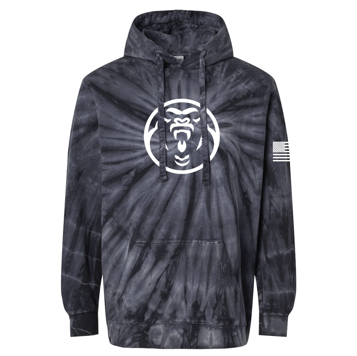 Crease Beast Lacrosse Cyclone Tie-Dyed Hooded Sweatshirt