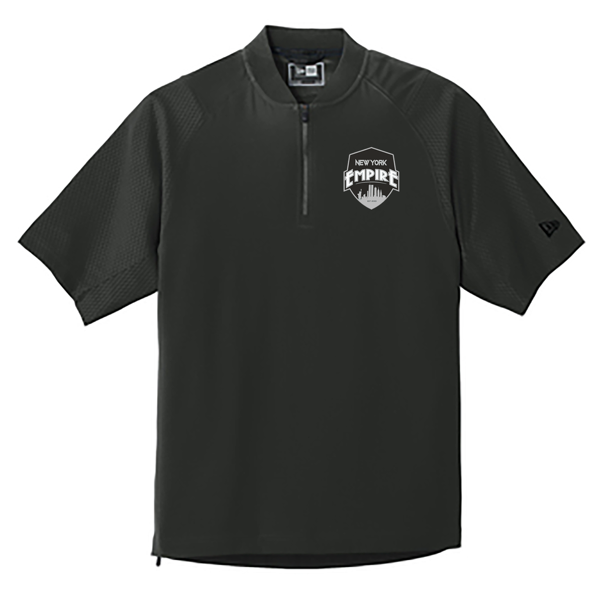 New York Empire Police Softball New Era Cage Short Sleeve 1/4 Zip