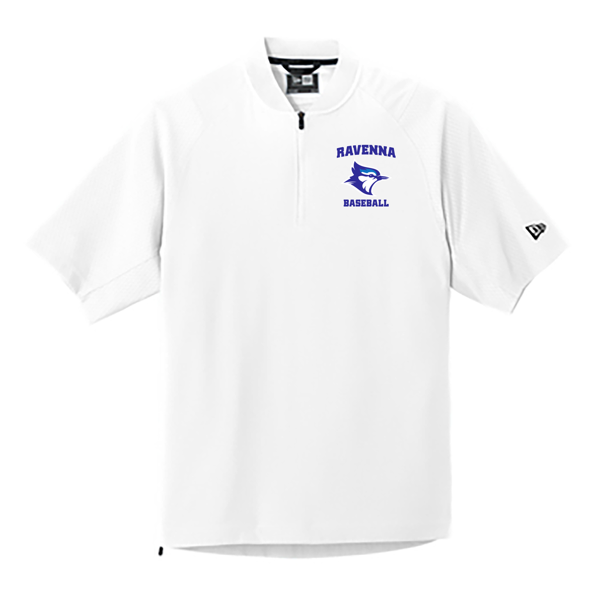 Ravenna Baseball Cage Short Sleeve 1/4 Zip