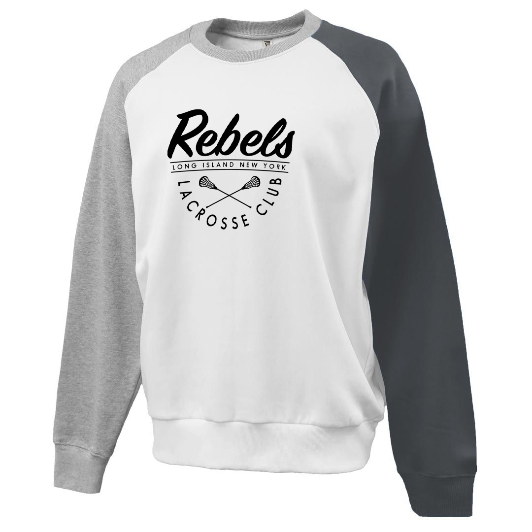 Rebels Lacrosse Colorblock Crew