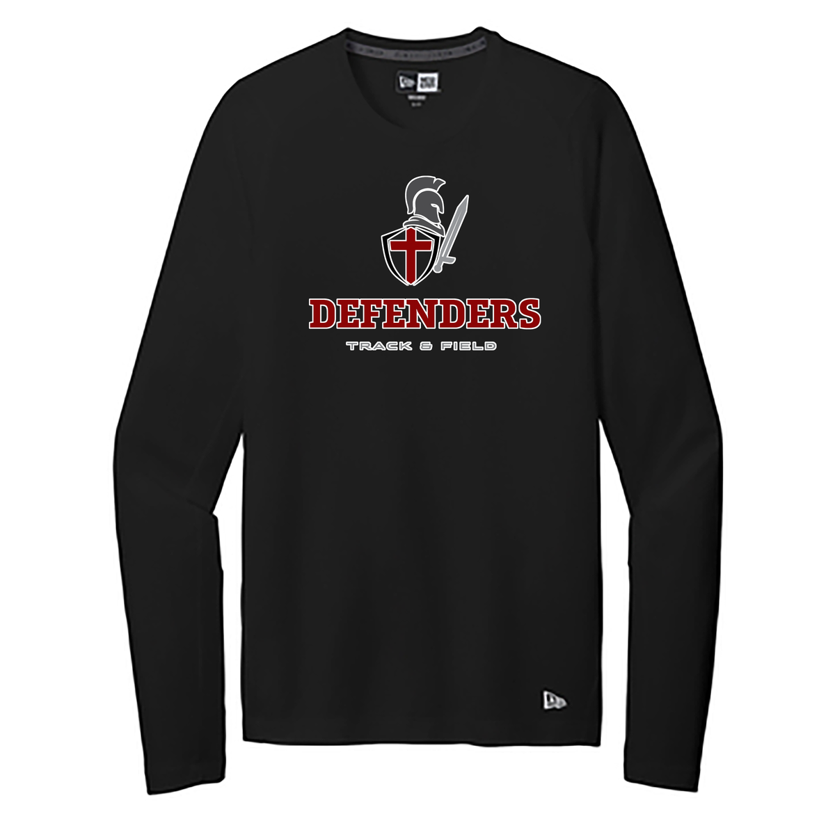 Defenders Track & Field New Era Performance Long Sleeve Crew