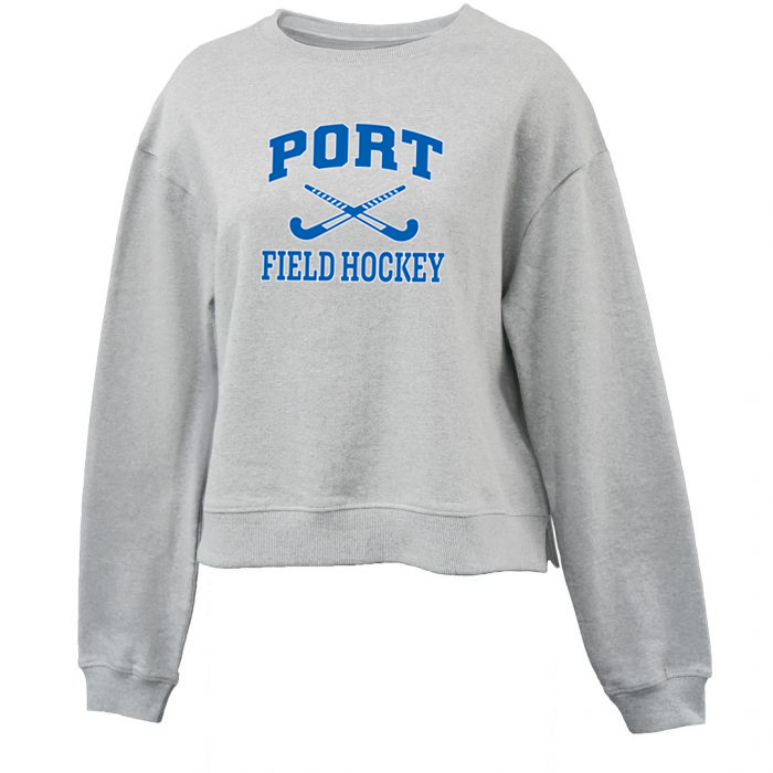 Port Washington Field Hockey Crop Fleece Crew