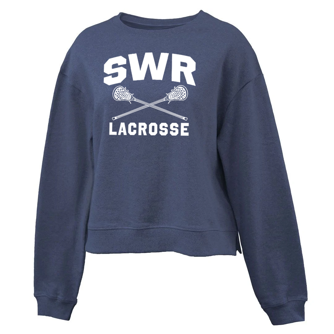 Shoreham-Wading River HS Lacrosse Crop Fleece Crew