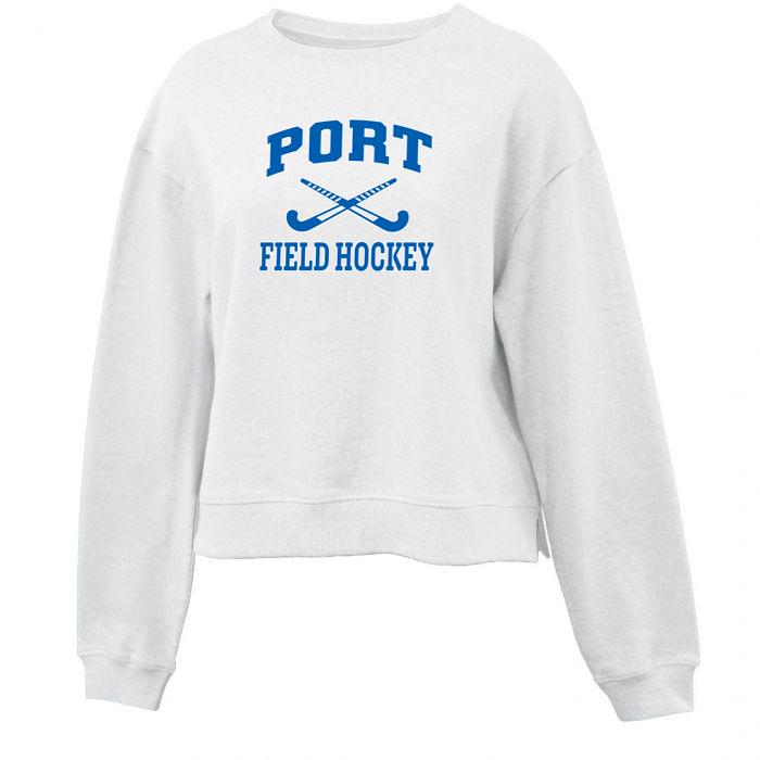 Port Washington Field Hockey Crop Fleece Crew