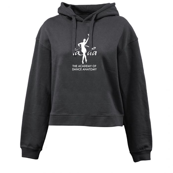 The Academy of Dance Anatomy Crop Fleece Hoodie