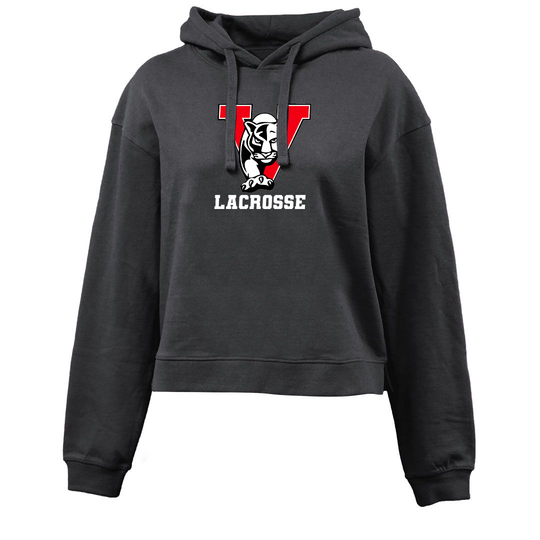 Vista HS Girls Lacrosse Crop Fleece Hoodie