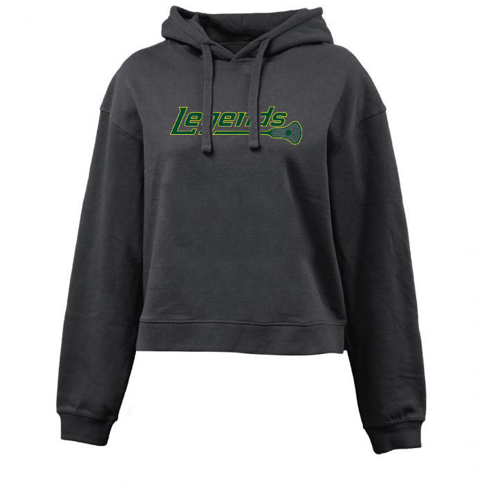 Legends Lacrosse Crop Fleece Hoodie