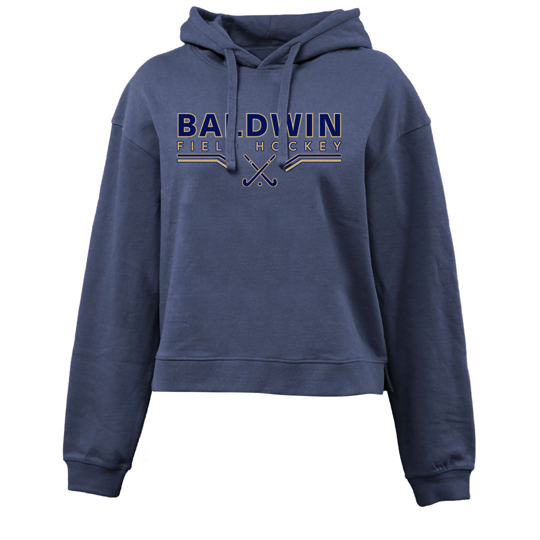 Baldwin Field Hockey Crop Fleece Hoodie