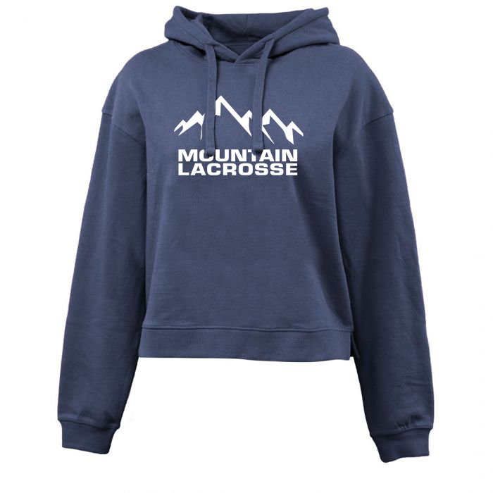 Mountain Lacrosse League Crop Fleece Hoodie