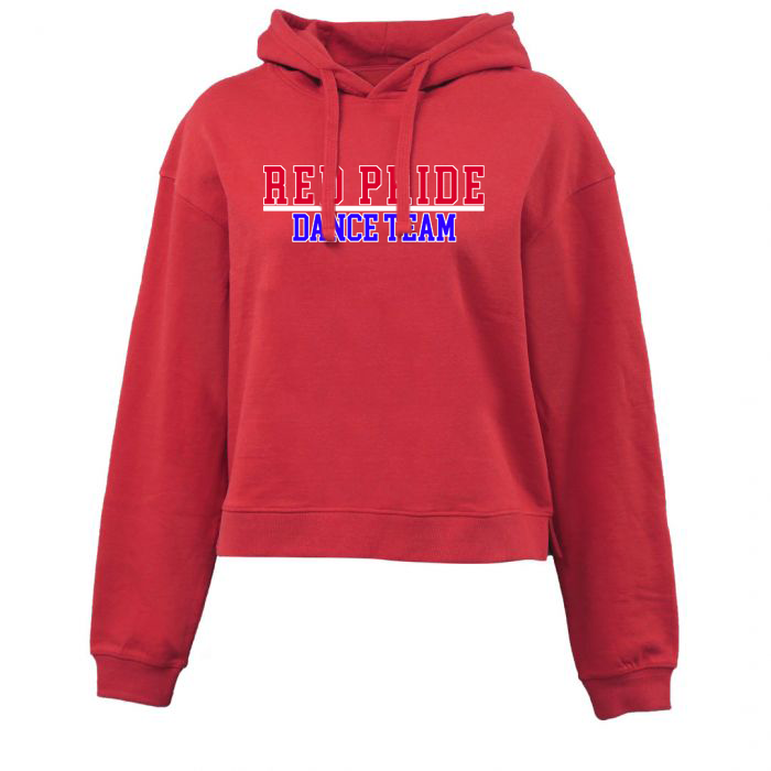 Plainfield Dance Team Crop Fleece Hoodie