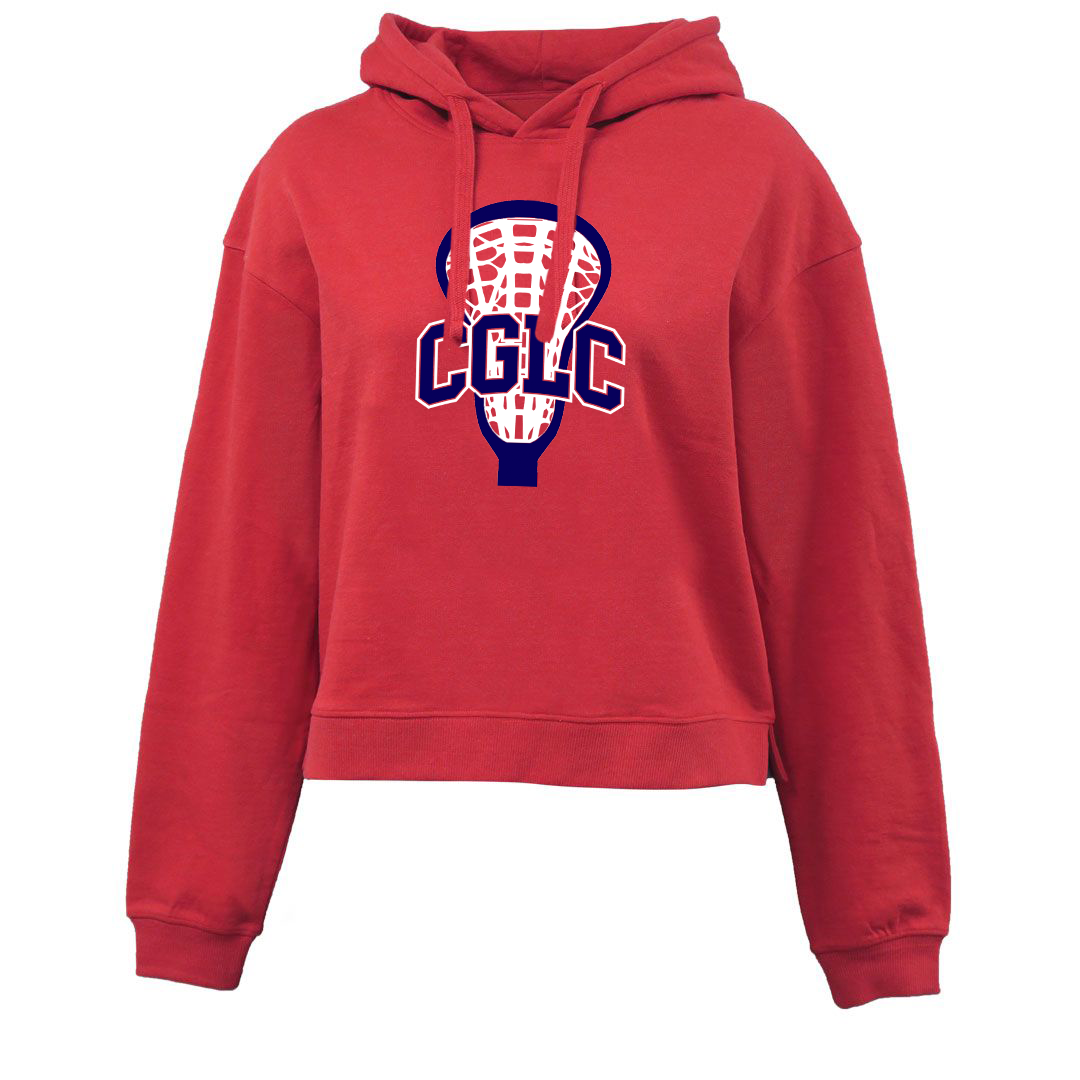 Clarkstown Girls Lacrosse Crop Fleece Hoodie