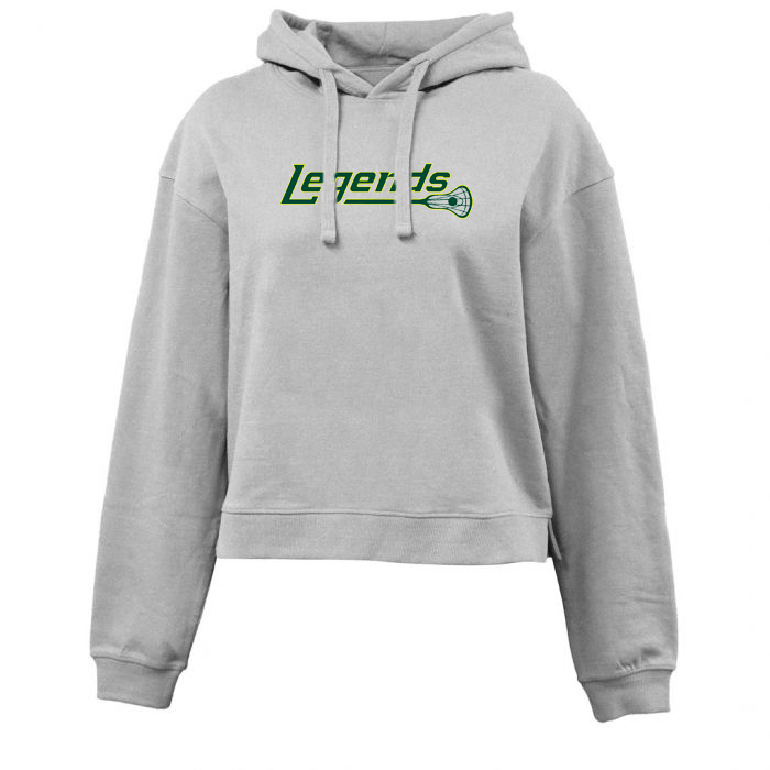 Legends Lacrosse Crop Fleece Hoodie