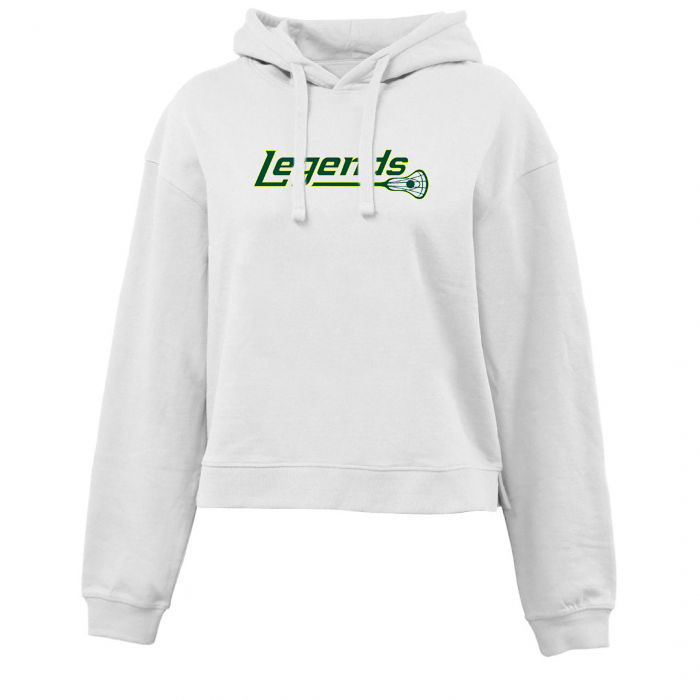 Legends Lacrosse Crop Fleece Hoodie