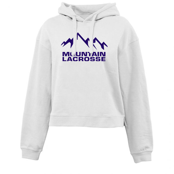 Mountain Lacrosse League Crop Fleece Hoodie