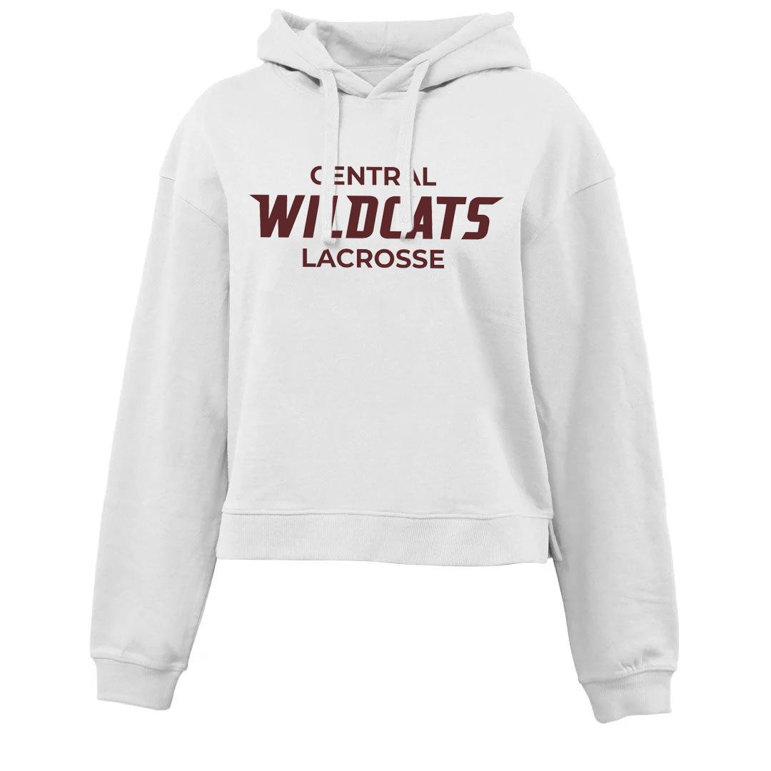 Central Wildcats Crop Fleece Hoodie